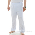 Abbigliamento musulmano Eid pantaloni arabi bianchi afghani